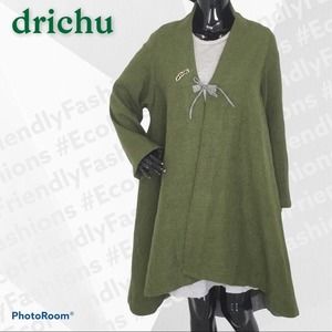 Drichul handmade in Nepal Wool Coat/Cape